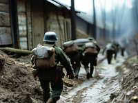 巴尔干战线，东线围城下的后勤与兵员征集，干战线，东线围城下的后勤